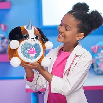 Rainbocorns レインボコーン 仔犬レスキュー ハスキー ぬいぐるみ 青 Rainbocorns レインボコーン 仔犬レスキュー ハスキー